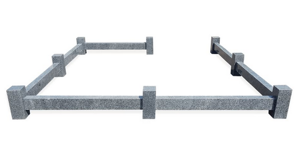 Ограда из гранита Bella White