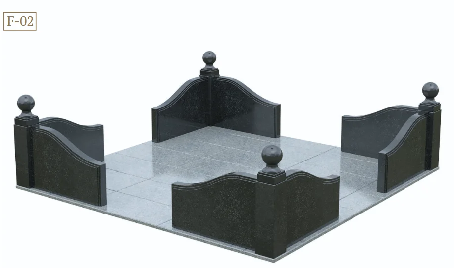 Гранитная ограда (F02)