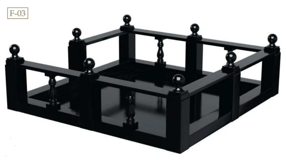 Гранитная ограда (F03)