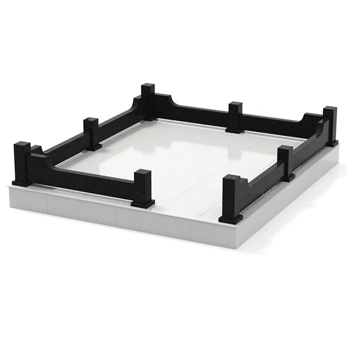 Гранитная ограда (10)