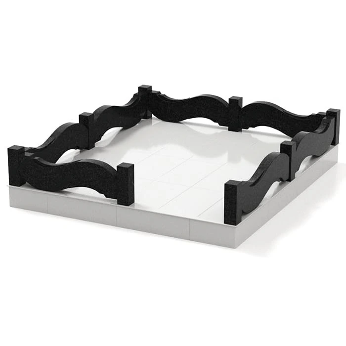 Гранитная ограда (14)