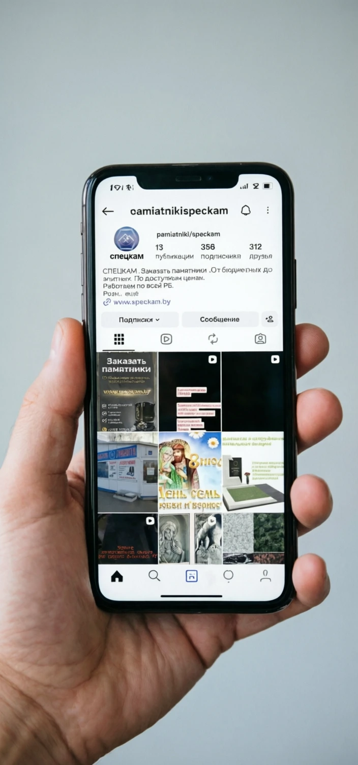 Контакты Спецкам в Instagram